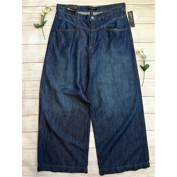 Banana Republic High Rise Wide Leg Pant